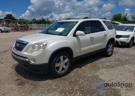 2011 GMC Acadia Slt-1 from USA, damaged, VIN 1GKKRRED3BJ152094